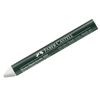 Мелок восковой универсальный Faber-Castell белый
