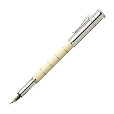 Ручка перьевая Graf von Faber-Castell "Classic Anello Ivory Fine", подарочная упаковка