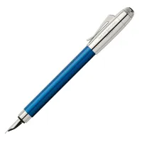 Ручка перьевая Graf von Faber-Castell "Bentley Sequin Blue Medium", подарочная упаковка