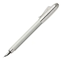 Ручка перьевая Graf von Faber-Castell "Bentley White Satin Medium", подарочная упаковка