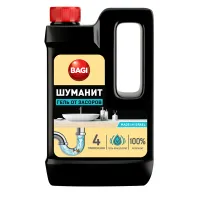 Средство для прочистки труб Bagi "Шуманит", гель, 450мл