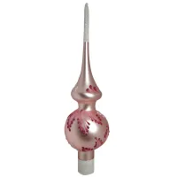 Верхушка стеклянная "Волшебные лепестки" 28см, подарочная упаковка