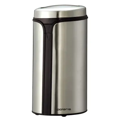 Кофемолка Polaris PCG 0815A, 150Вт, 70г, нержавеющая сталь, металлик