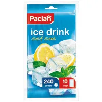 Мешочки для приготовления ледяных кубиков Paclan, 10шт. (на 240кубиков), ПВД, в пленке