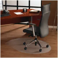 Коврик защитный для паркета/ламината Floortex, овальный, 120*150см, поликарбонат, 1,9мм (ПОД ЗАКАЗ)