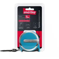 Рулетка измерительная Smartbuy, 5м*25мм, пластиковый ударопрочный корпус, усиленный зацеп