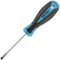 Отвертка шлицевая Smartbuy SL3*75, эргономичная 2-компон. рукоятка, намагн. наконечник