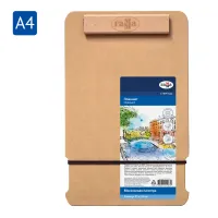 Планшет-клипборд МДФ, А4 (22*35см) Гамма "Московская палитра", магнитный зажим