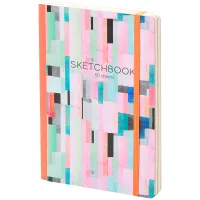 Скетчбук - альбом для рисования 80л. А5 "Imagination", 100г/м2, тв.обл, карман, доп.листы крафт