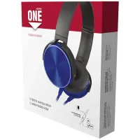 Наушники с микрофоном Smartbuy "One", 2,5м, синий