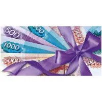 Конверт для денег Арт и Дизайн "Деньги", 85*170мм, фольга