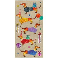 Конверт для денег Арт и Дизайн "Собаки", 83*167мм