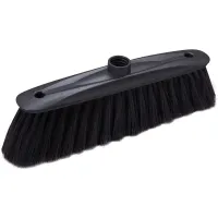 Щетка для уборки Spin&Clean "Disco", черная, без черенка, ширина 25см, пластик