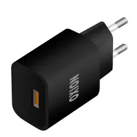Зарядное устройство сетевое Oxion Quick Charge 3.0 (быстрая зарядка), 1xUSB, 18Watt, черный