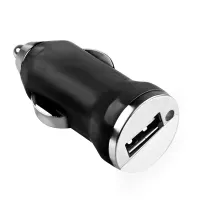 Зарядное устройство автомобильное Oxion AC002, micro USB, 1А output, черный