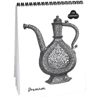 Блокнот для пастели, 30л., А4 на гребне Лилия Холдинг "Ice", белый лед, 160г/м2, холст