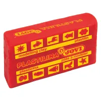 Пластилин JOVI, красный, 50г