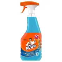 Средство для мытья стекол и др. поверхностей Mr. Muscle "После дождя" с изопроп.спиртом, 530мл, с курком