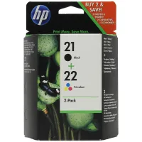 Картридж ориг. HP SD367AE (№21/22) C9351AE черный/C9352AE цветной для DJ 3920/3940/D1360 комбинирова