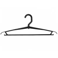 Вешалка-плечики Idea, пластик, перекладина, вращающаяся, 42см (р.46-48), черный