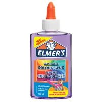 Клей для слаймов Elmers "Colour Glue", 147мл, фиолетовый, полупрозрачный
