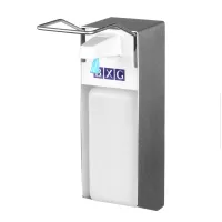 Диспенсер для антисептика и жидкого мыла BXG ESD-1000, локтевой, механический, 1л