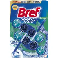 Подвесной блок для унитаза Bref "Актив Эвкалипт", 2*50г, блистер