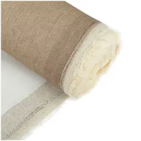 Холст в рулоне Гамма "Старый мастер", 2,1*3м, 100% лен, 360г/м2, мелкое зерно