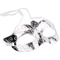 Маскарадная маска "Серебро", 16*6*10,5см