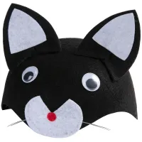 Маскарадная шляпа-маска "Кот"