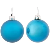 Шар "Бирюзовый" из полистирола 50мм, матовый/глянцевый