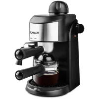 Кофеварка рожковая Scarlett SC-CM33005, 800Вт, 3,5Бар, 2-4 чашки