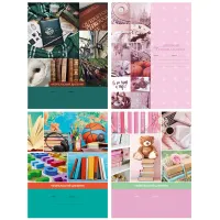 Читательский дневник BG А5 40л. 7БЦ "Mix-4", глянцевая ламинация, ассорти