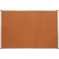 Доска пробковая OfficeSpace, 100*150см, алюминиевая рамка