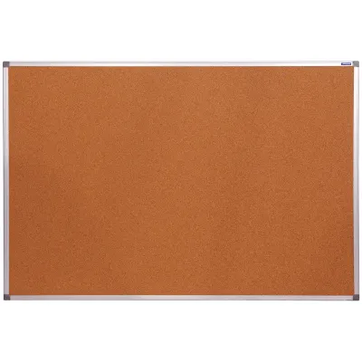 Доска пробковая OfficeSpace, 100*150см, алюминиевая рамка