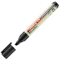 Маркер для белых досок Edding "29/1 Ecoline" черный, скошенный, 1,0-5,0мм