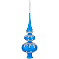 Верхушка стеклянная "Грация" 27,5см, подарочная упаковка