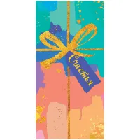 Конверт для денег Арт и Дизайн "Счастья", 83*167мм, блестки