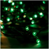 Электрогирлянда "Занавес" 160 ламп, зеленый, 8 режимов, 1,5*2 м