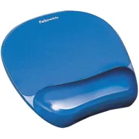 Коврик для мыши Fellowes FS-91141, c гелевой подкладкой, голубой