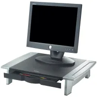 Подставка под монитор Fellowes FS-80311 "Office Suites", полка для хранения аксессуаров