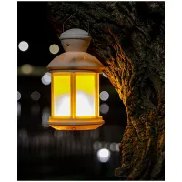 Декоративный светодиодный светильник-фонарь Artstyle, TL-951W, с эффектом пламени свечи, белый