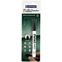 Маркер-краска Centropen "Paint Marker 9211" черная, игольчатый, 0,7мм, лаковый, блистер