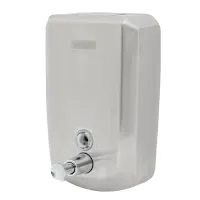 Диспенсер для жидкого мыла OfficeClean Professional Original, наливной, механический, нержавеющая сталь, матовый, 1л