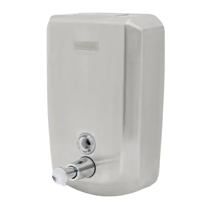 Диспенсер для жидкого мыла OfficeClean Professional Original, наливной, механический, нержавеющая сталь, матовый, 1л