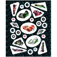 Альбом с наклейками ND Play "Hot Wheels. Супер-скорость", А5, 150шт.