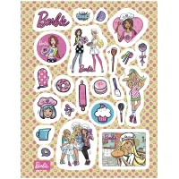 Альбом с наклейками ND Play "Barbie. Профессии", А5, 150шт.
