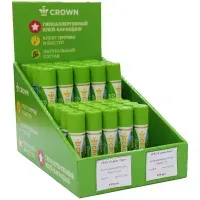 Картонный дисплей Crown клей-карандаш (Ш17см*Г25см*В25см), 2  ячейки