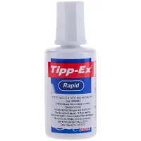 Корректирующая жидкость Tipp-Ex, 20мл, на химической основе, с губчатым аппликатором