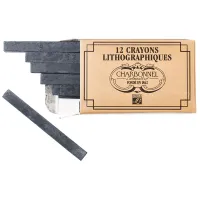 Набор карандашей литографических Lefranc&Bourgeois "Charbonnel Lithography", 12шт., №3